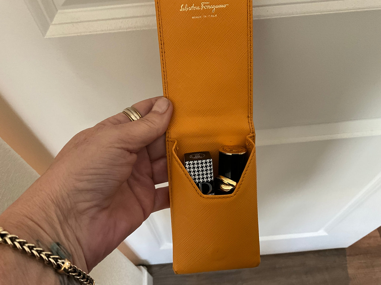 Ferragamo Orange Phone Case