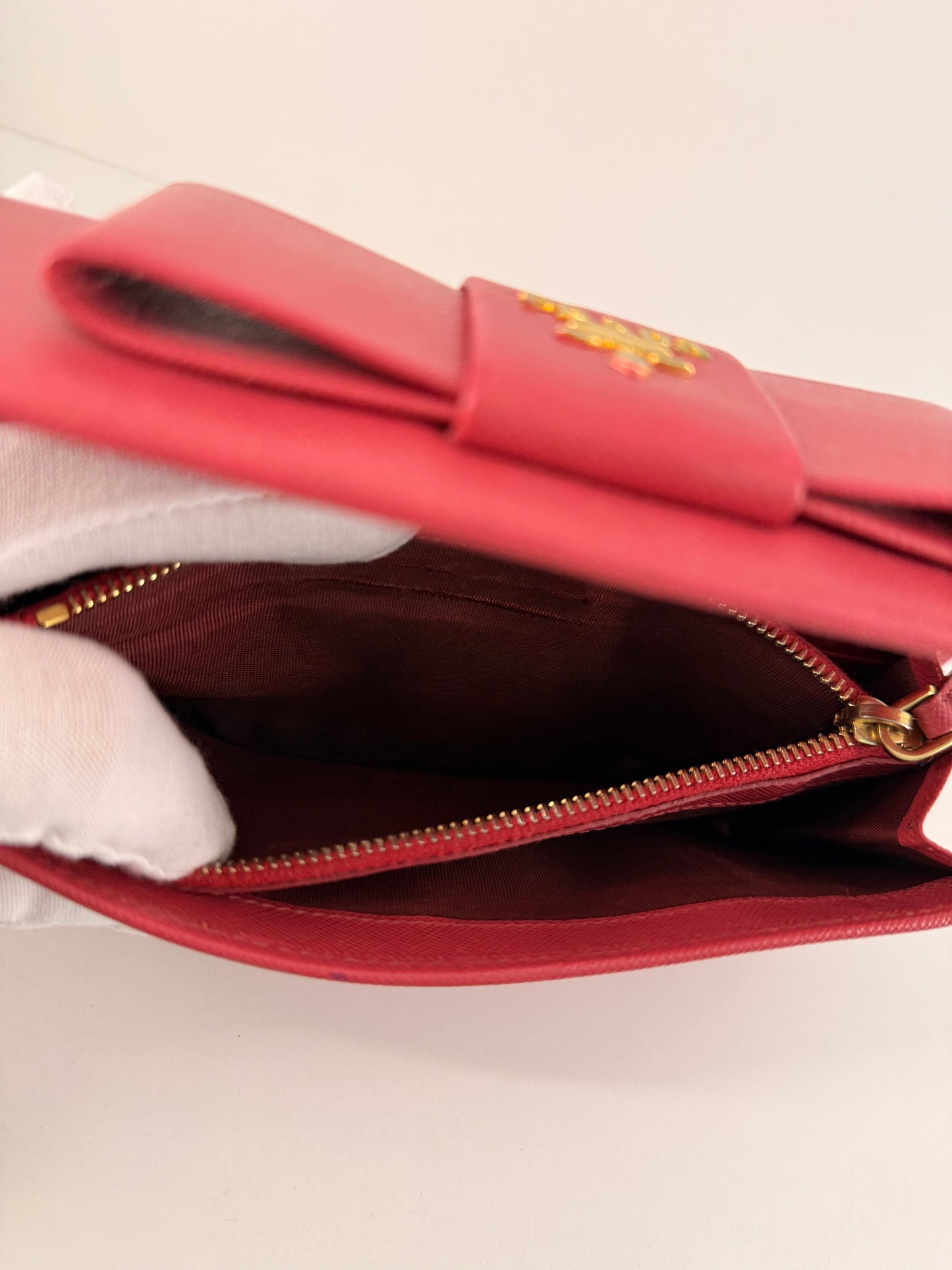 Prada Milano Pink Long Wallet