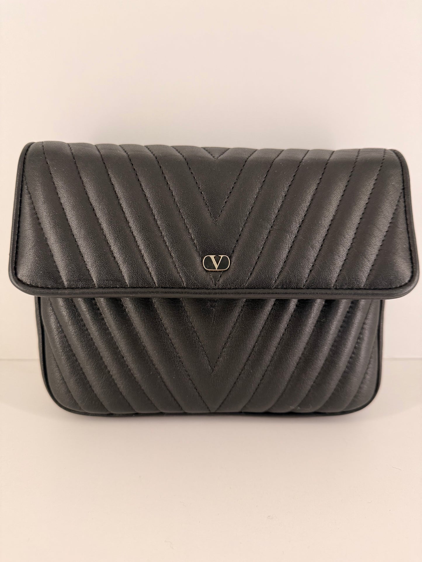 Valentino Garavani V Stitch Crossbody Shoulder Bag w/ Total Inclusions