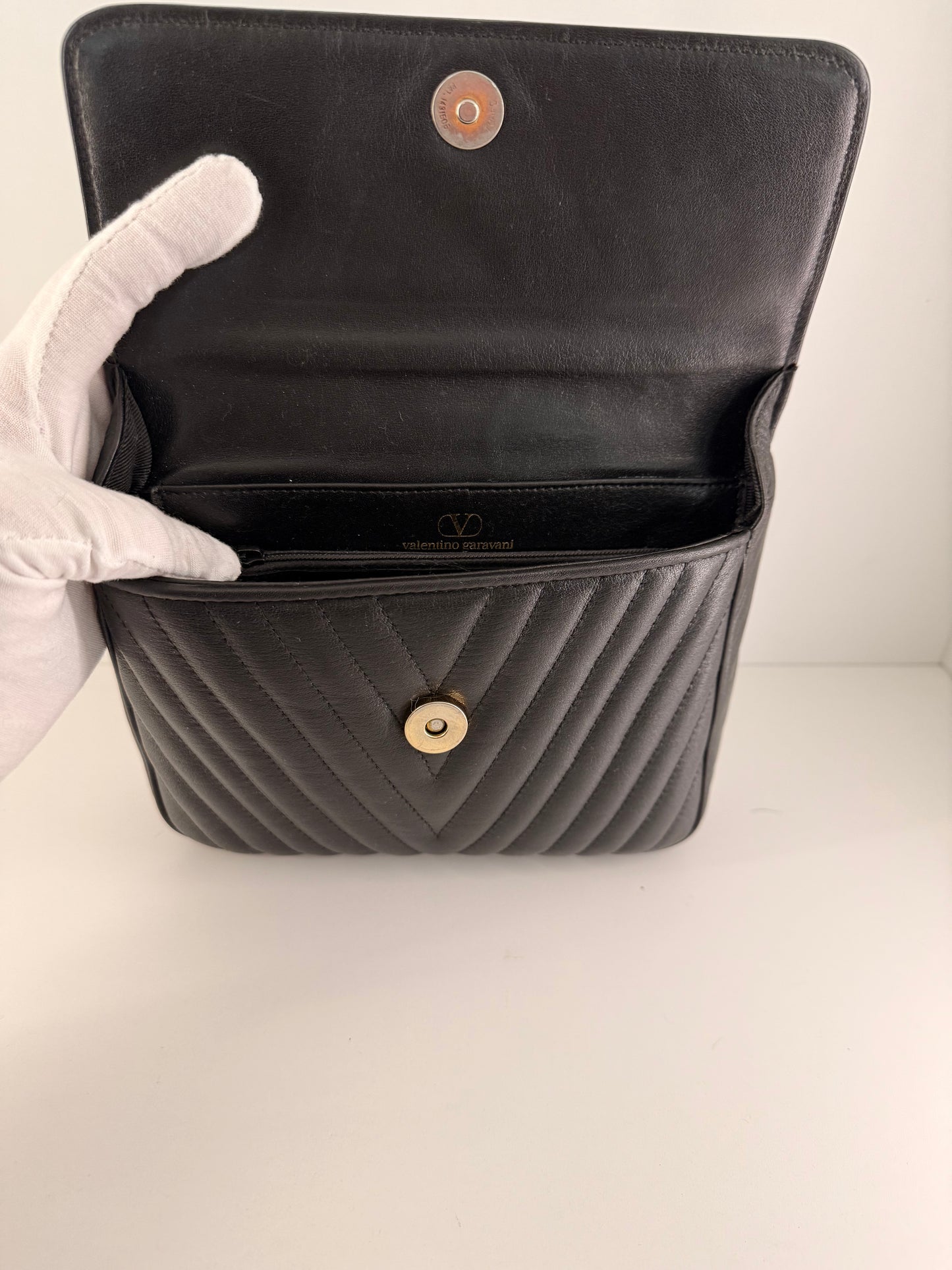 Valentino Garavani V Stitch Crossbody Shoulder Bag w/ Total Inclusions