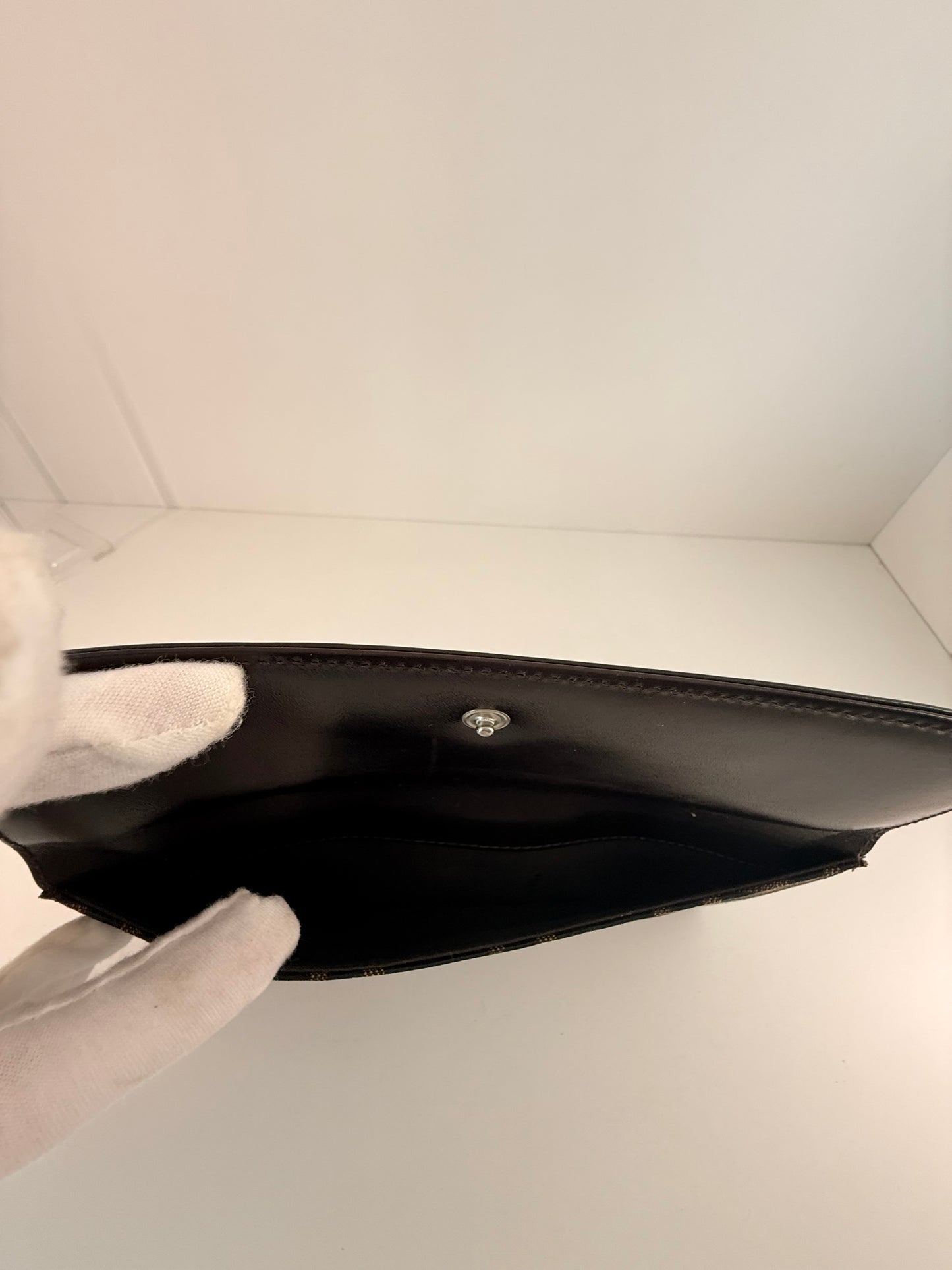 Fendi Zucca FF Long Baguette Wallet