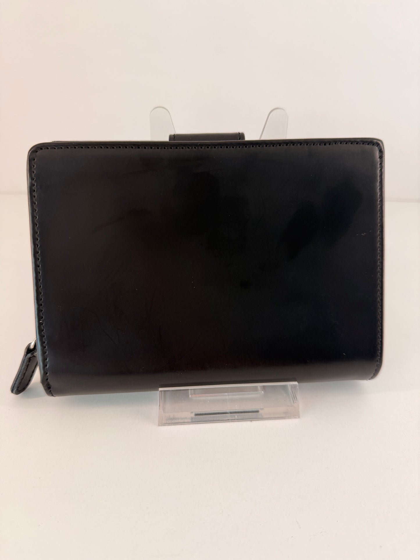 Pierre Cardin Black Patent Leather Wallet