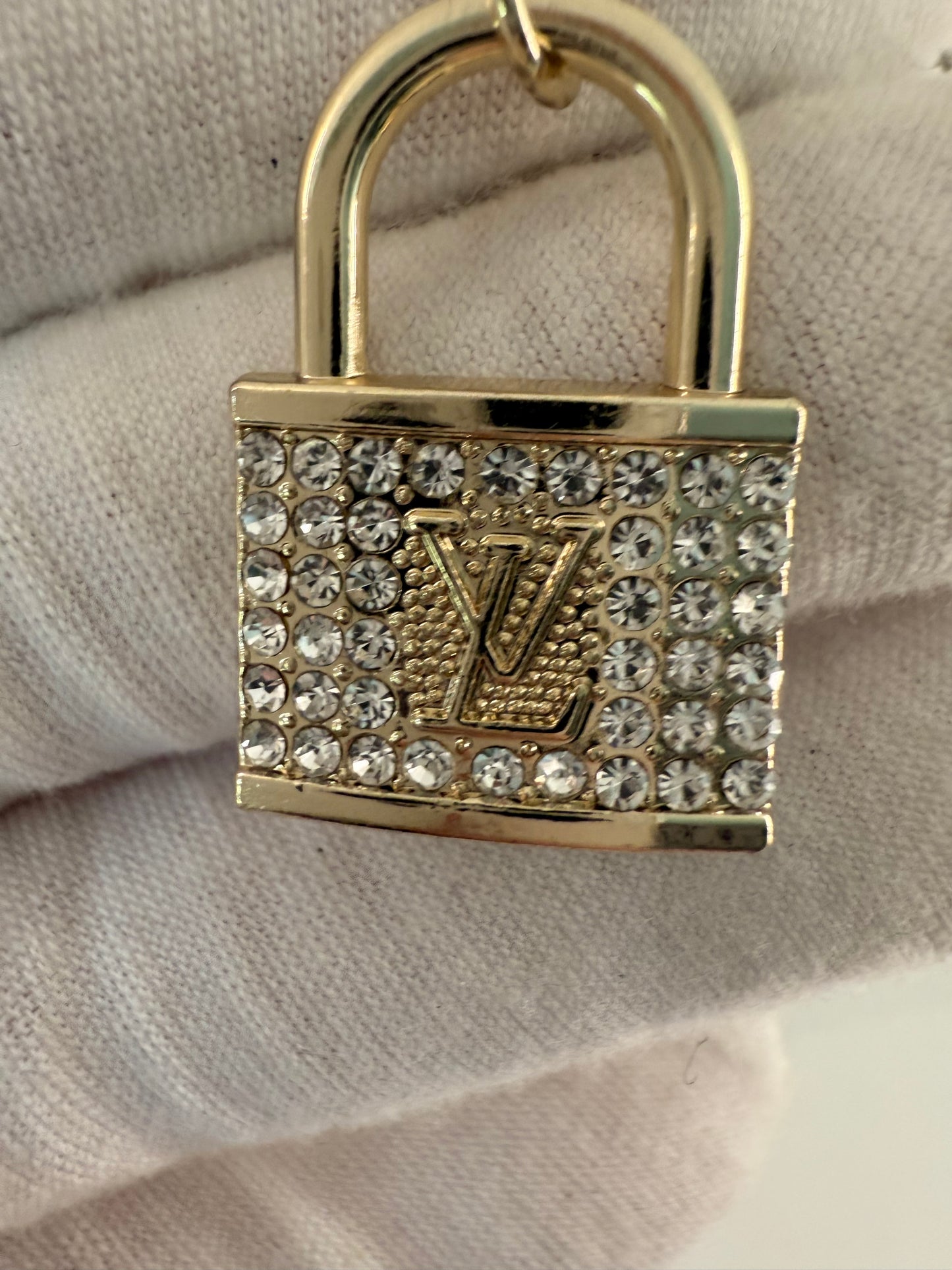 Authentic LV Charm Upcycled Necklace