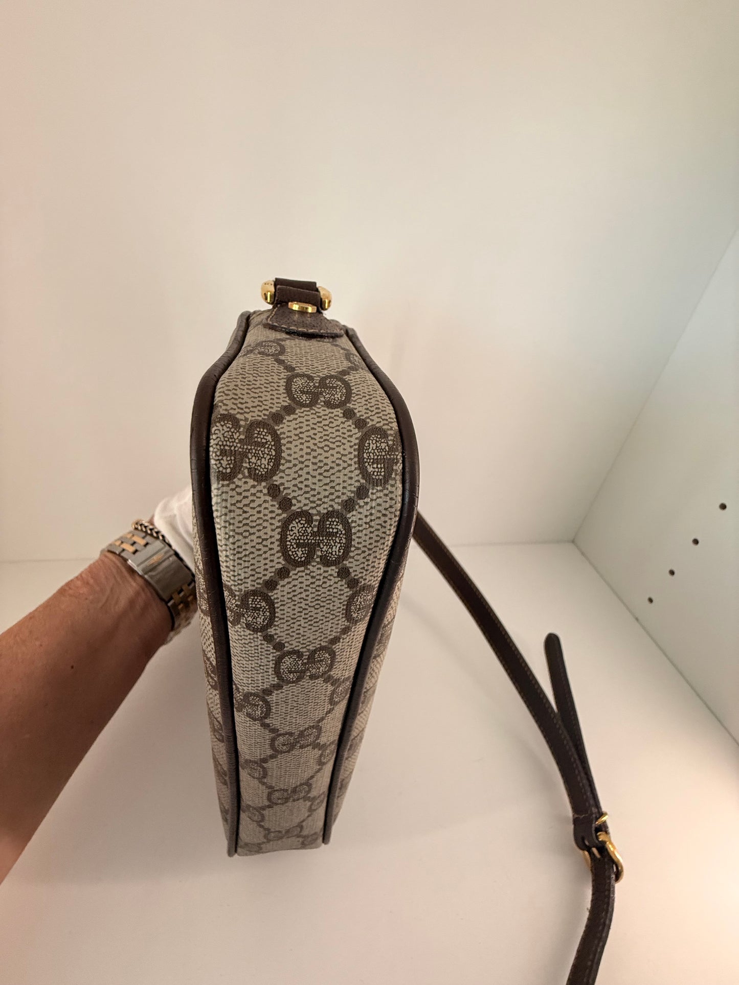 Vintage Rare Gucci GG Supreme Shoulder/Crossbody Bag, Pochette
