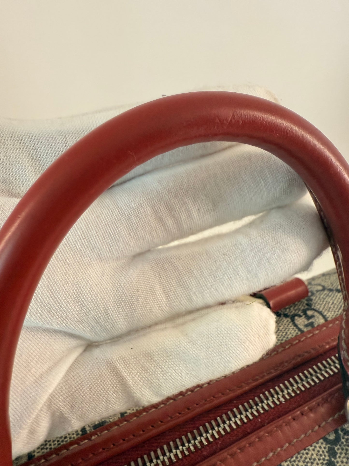 Authentic “Limited Edition” Gucci Red Tattoo Boston Bag