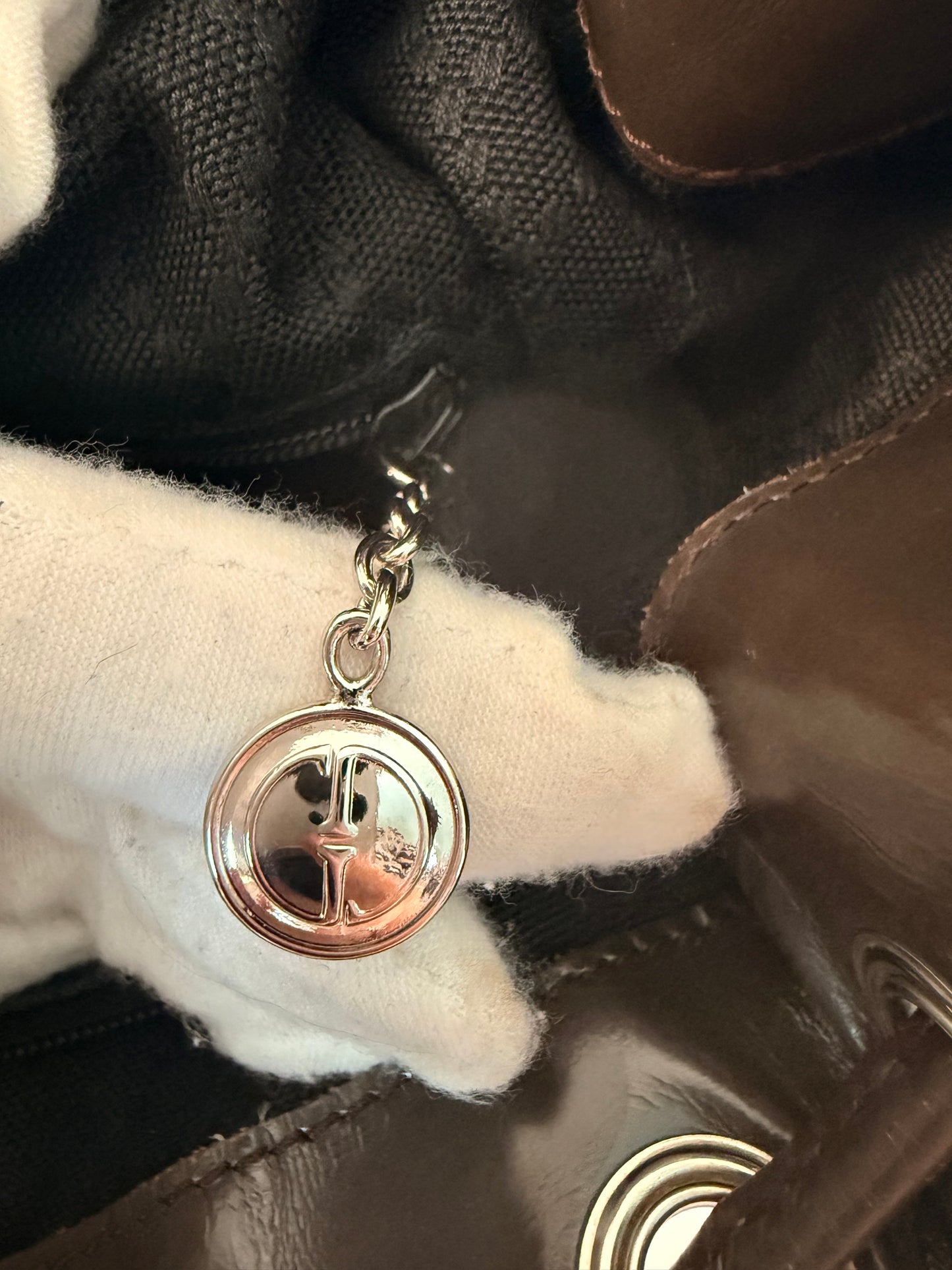 Gucci Vintage Nylon/Leather Sling Bag