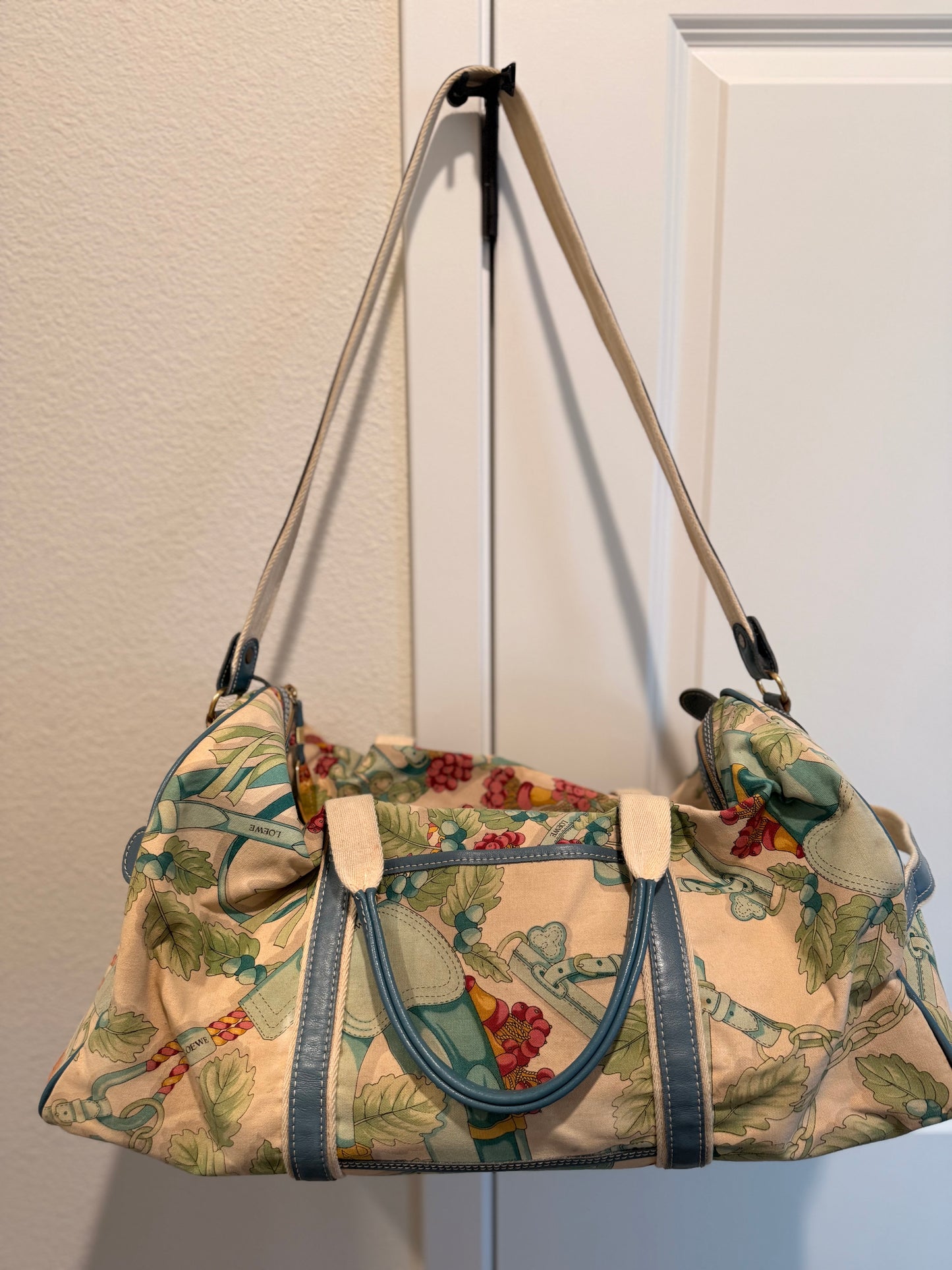 Pre-loved Vintage Loewe Weekender 55cm