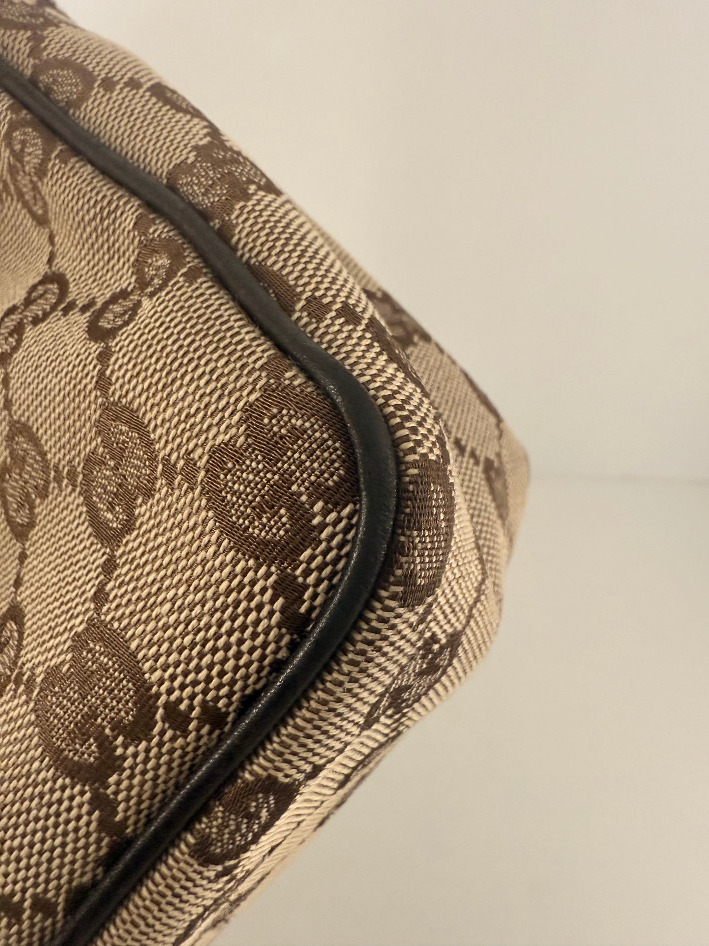 Gucci Canvas GG Handbag, Pochette