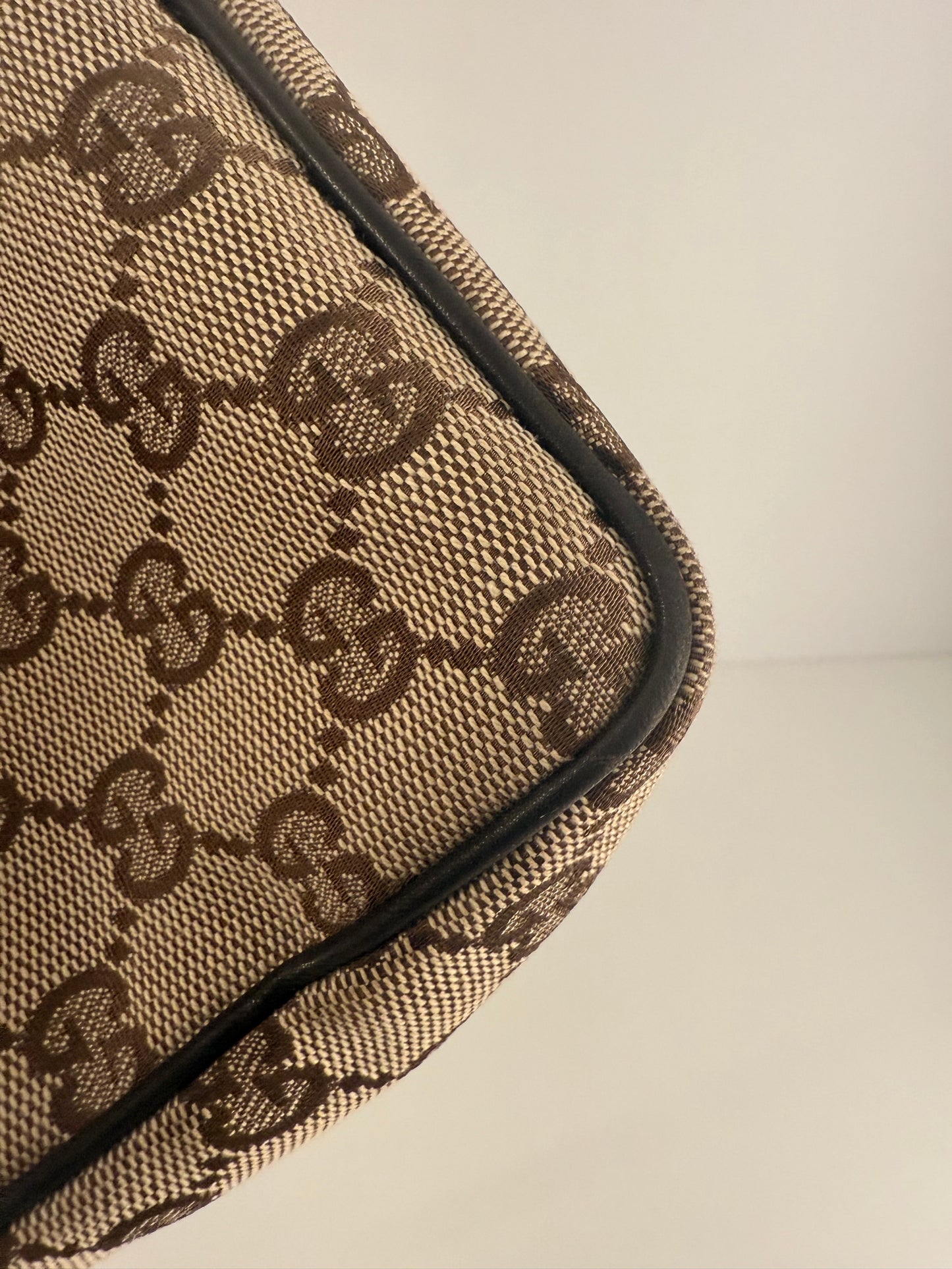Gucci Canvas GG Handbag, Pochette