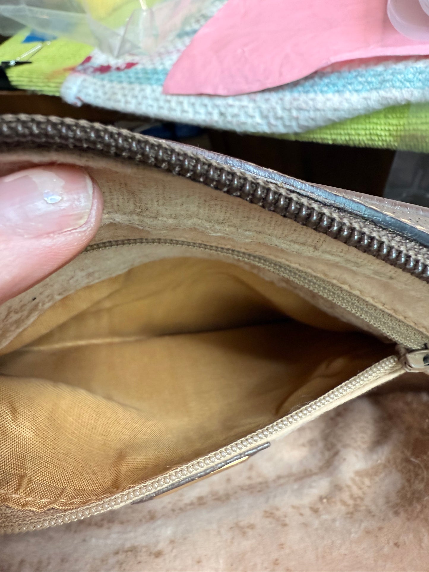 Gucci Canvas GG Handbag, Pochette