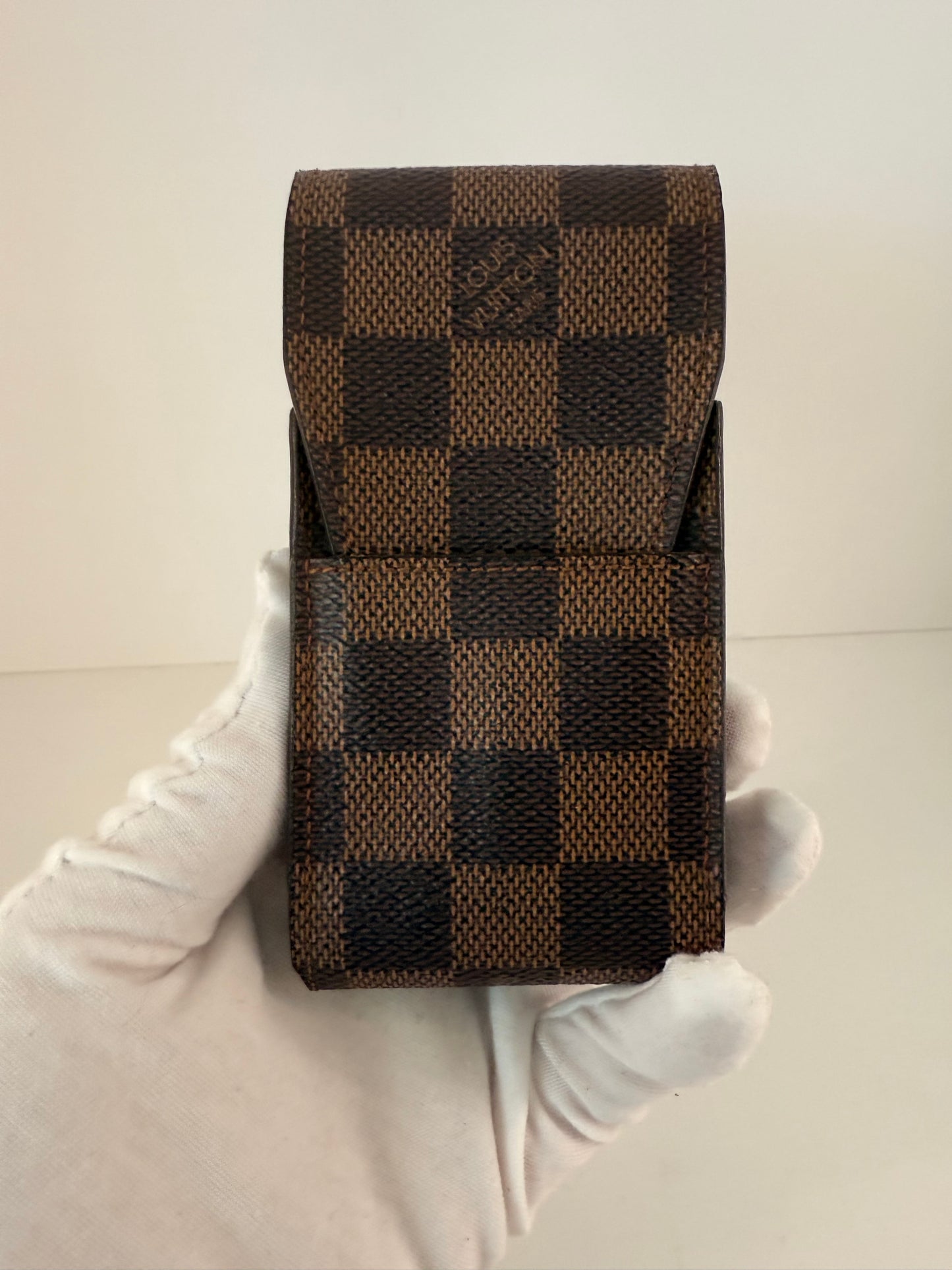 Authentic LV “Stash” Case W/ Unbranded Crossbody Chain Upcycled W/ Authentic LV Canvas