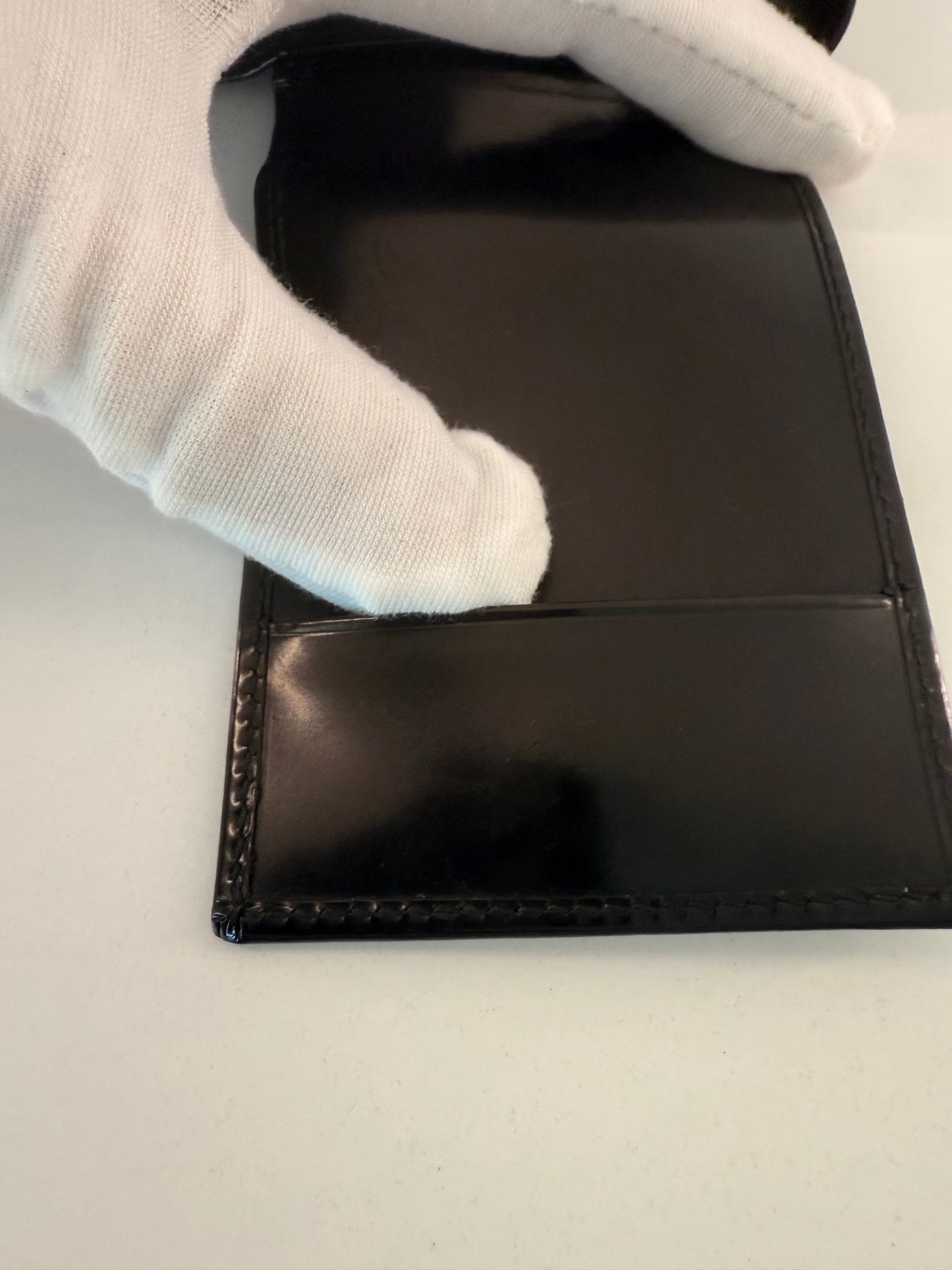 Rare Gucci Black Patent Leather 6 Key Case Unisex