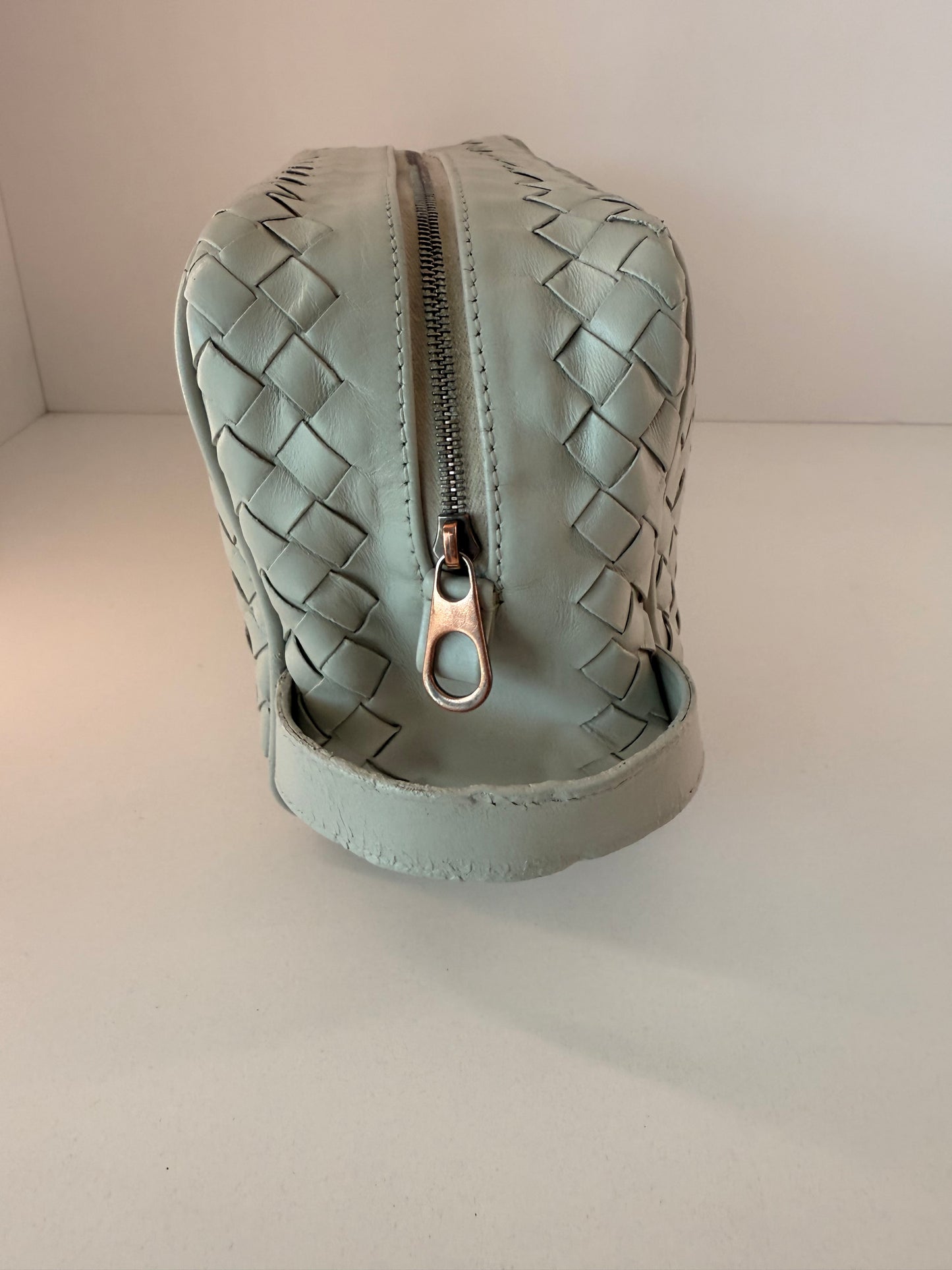 Bottega Veneta Leather DOB Kit/Makeup Bag