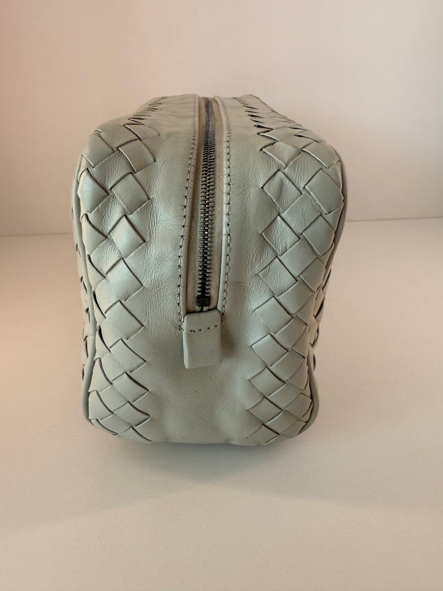 Bottega Veneta Leather DOB Kit/Makeup Bag