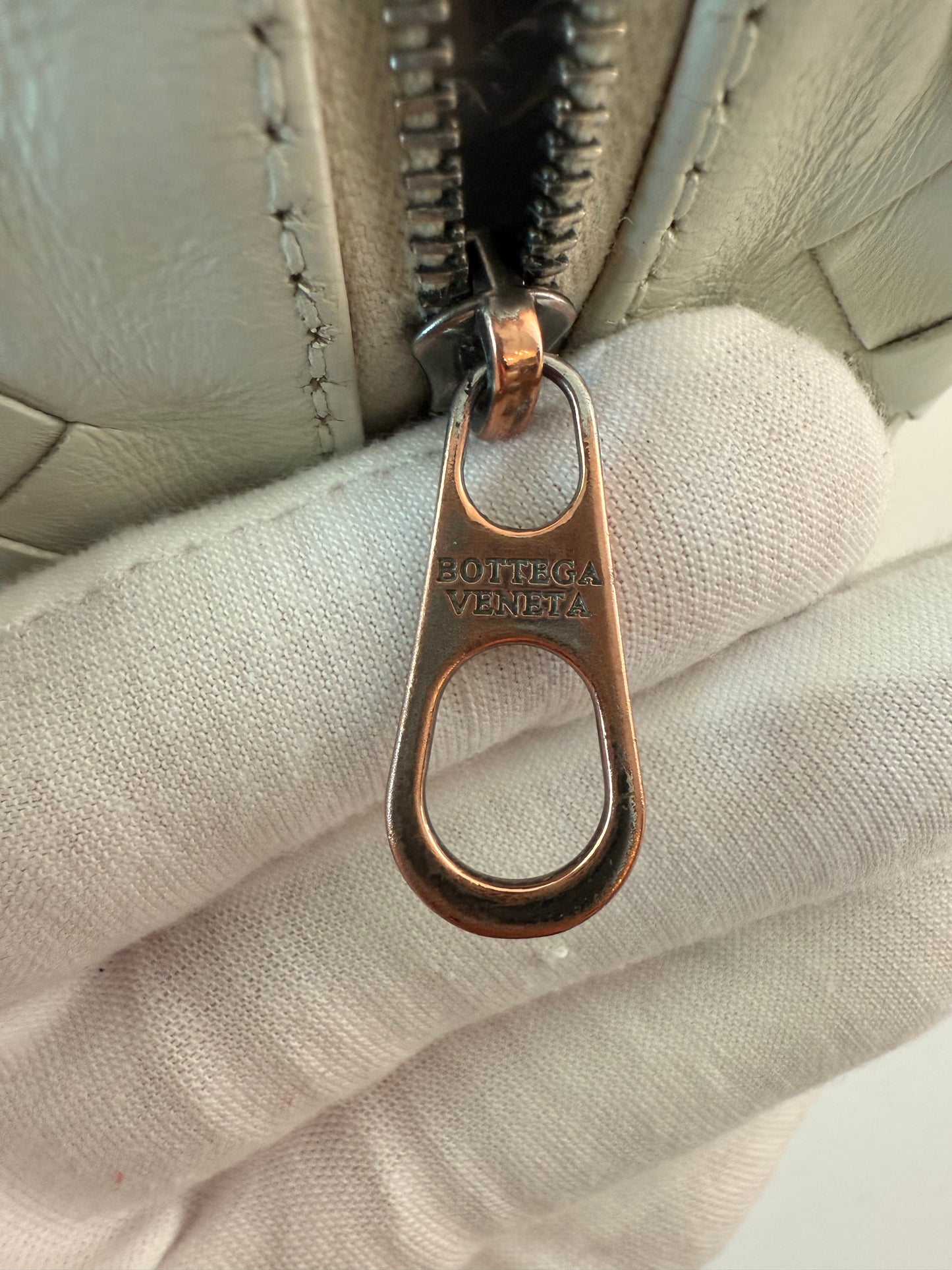 Bottega Veneta Leather DOB Kit/Makeup Bag