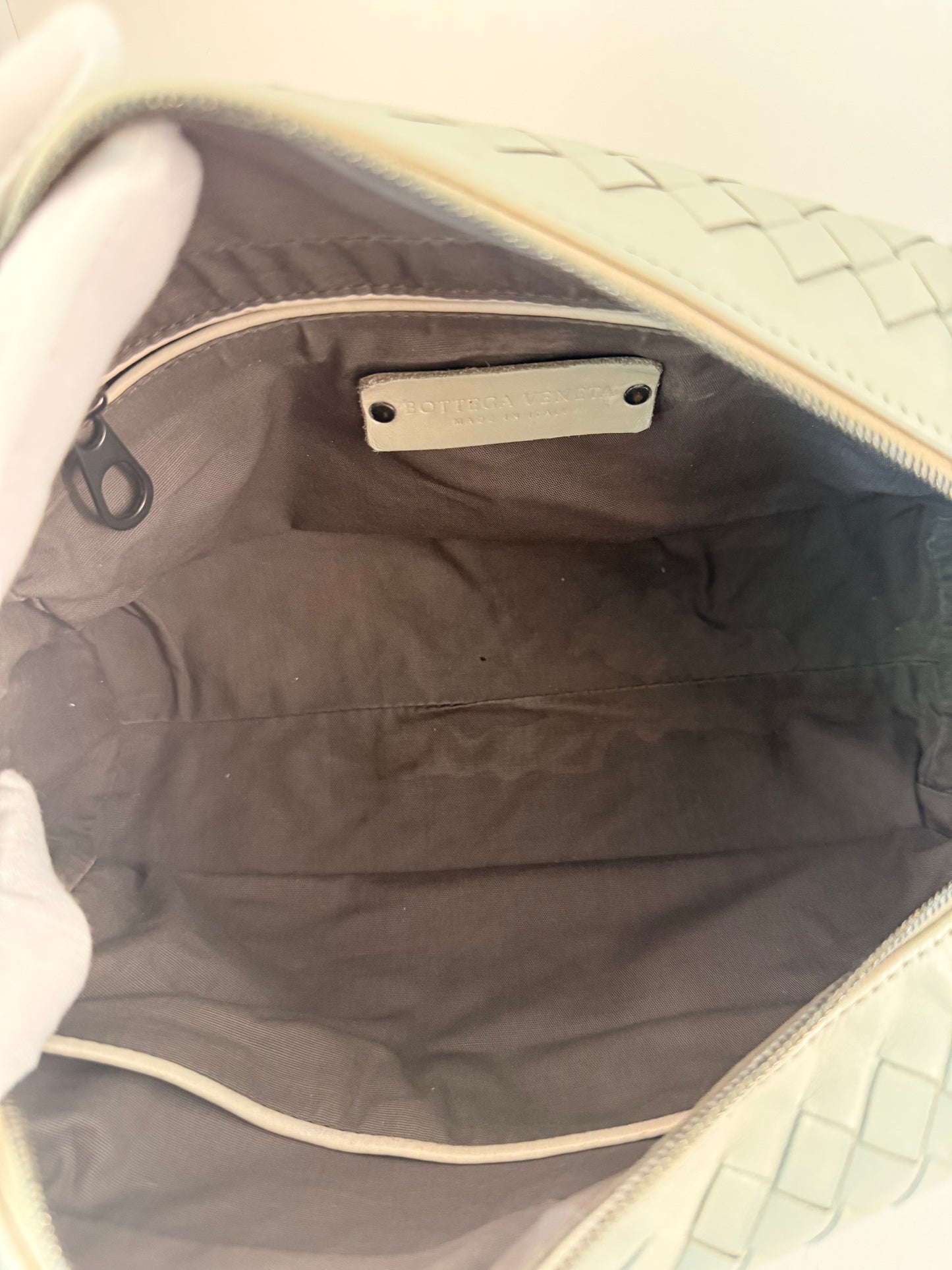 Bottega Veneta Leather DOB Kit/Makeup Bag