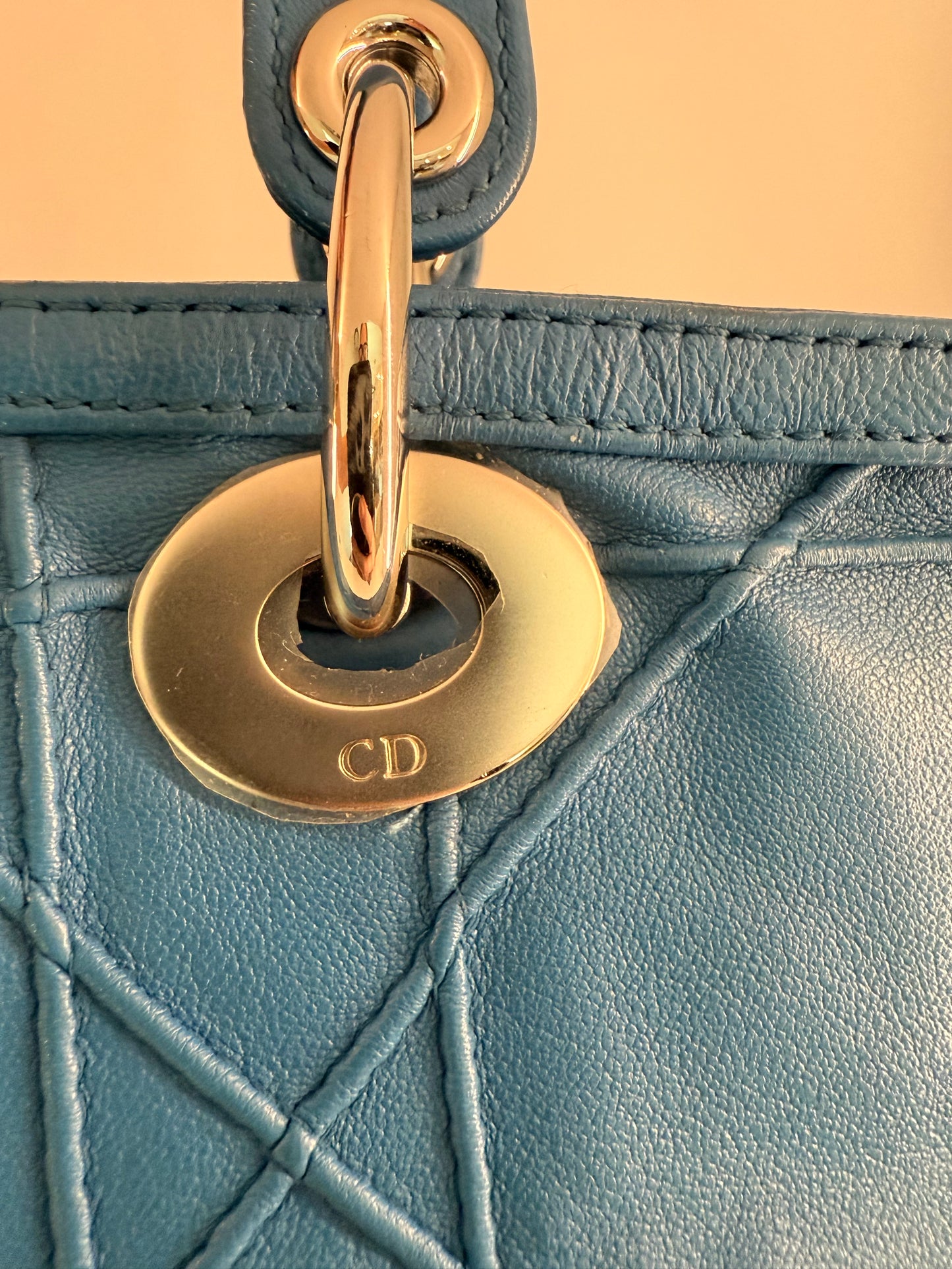 Stunning Authentic Christian Dior Granville Tote Bag w/ Crossbody Strap - Like New