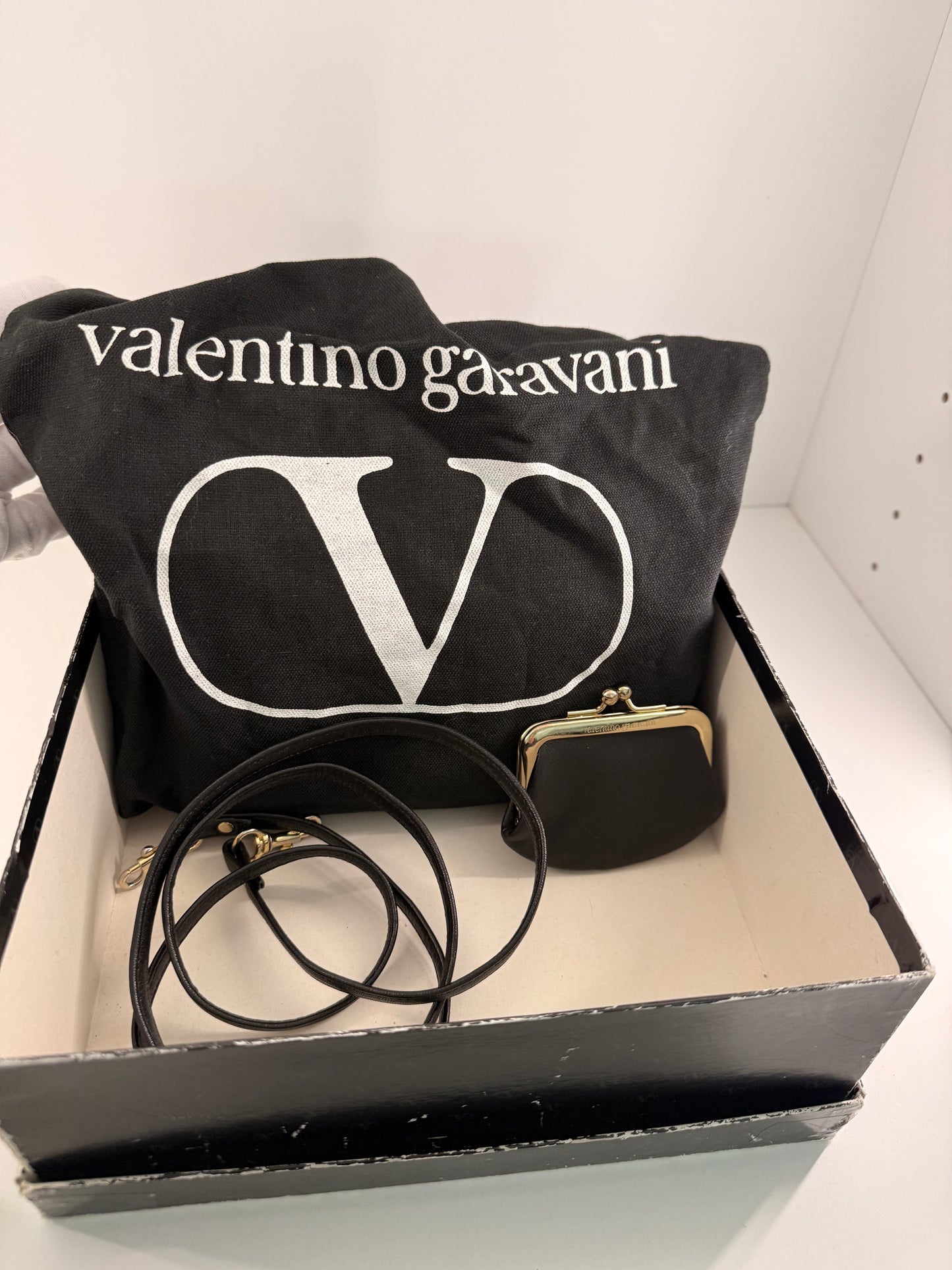 Valentino Garavani V Stitch Crossbody Shoulder Bag w/ Total Inclusions