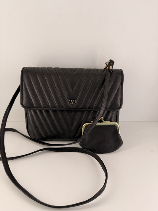 Valentino Garavani V Stitch Crossbody Shoulder Bag w/ Total Inclusions