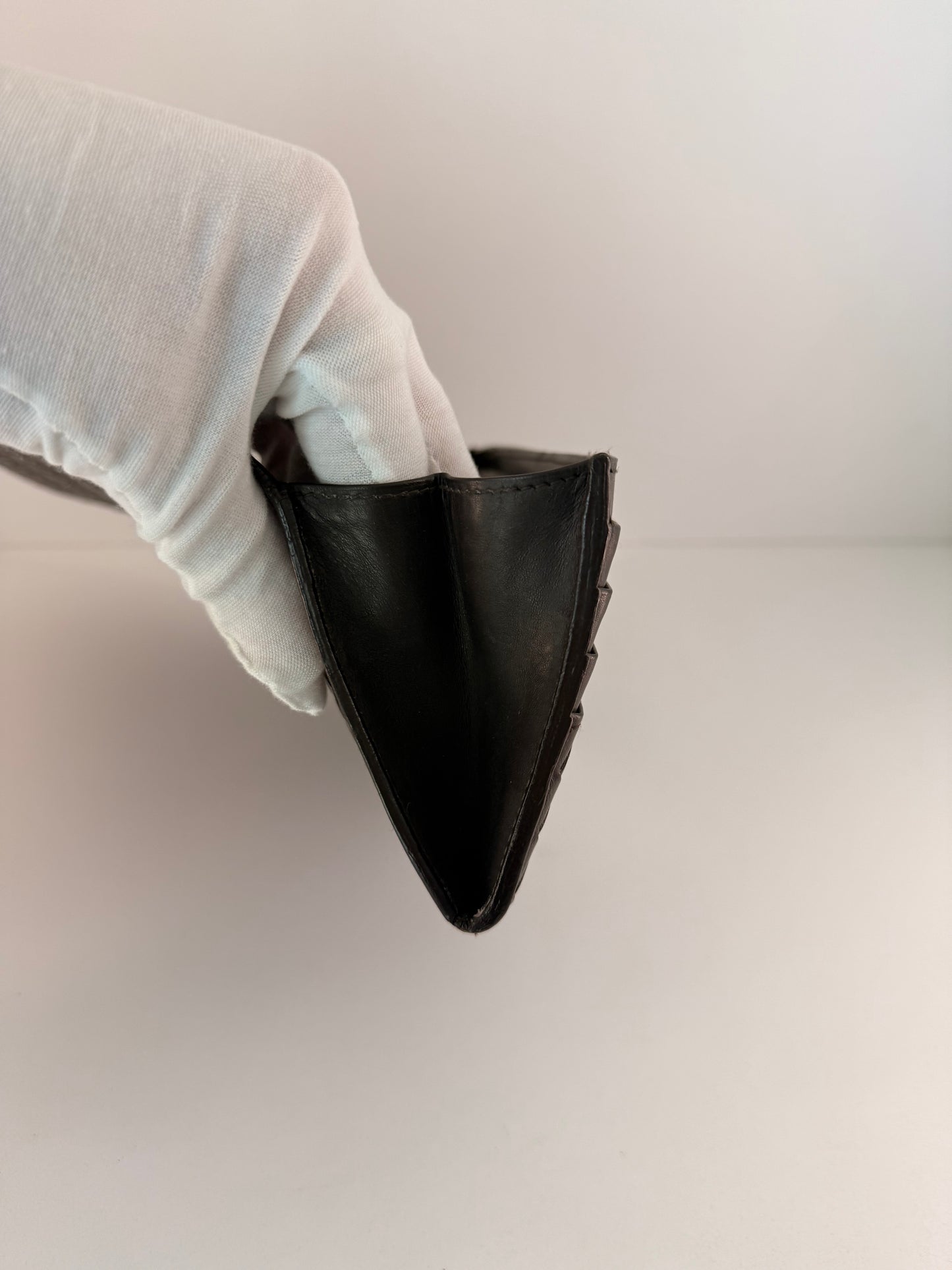 Pierre Cardin Black Patent Leather Wallet