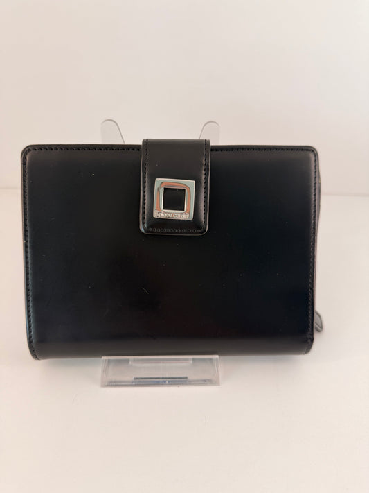 Pierre Cardin Black Patent Leather Wallet