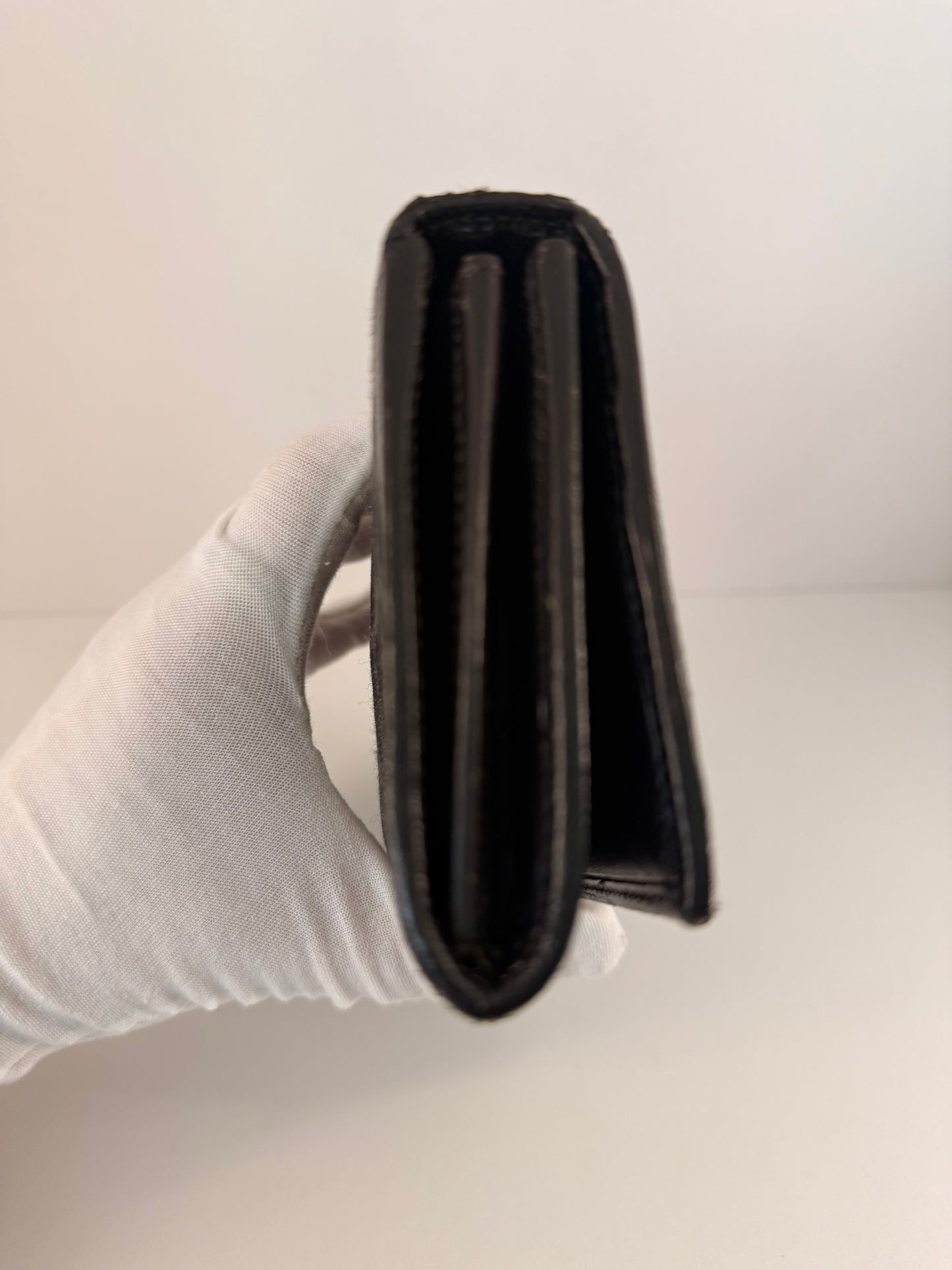 Fendi Long Zucca Bi-Fold Wallet Beautifully Refurbished