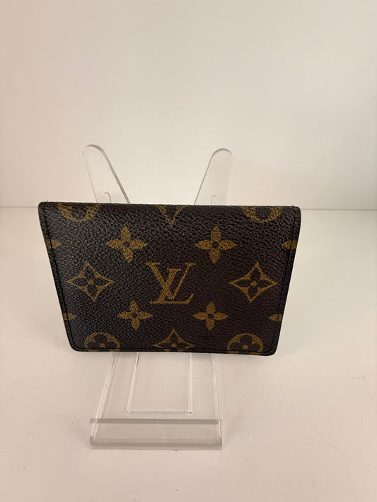 Authentic Louis Vuitton Horizontal I.D./Card Holder
