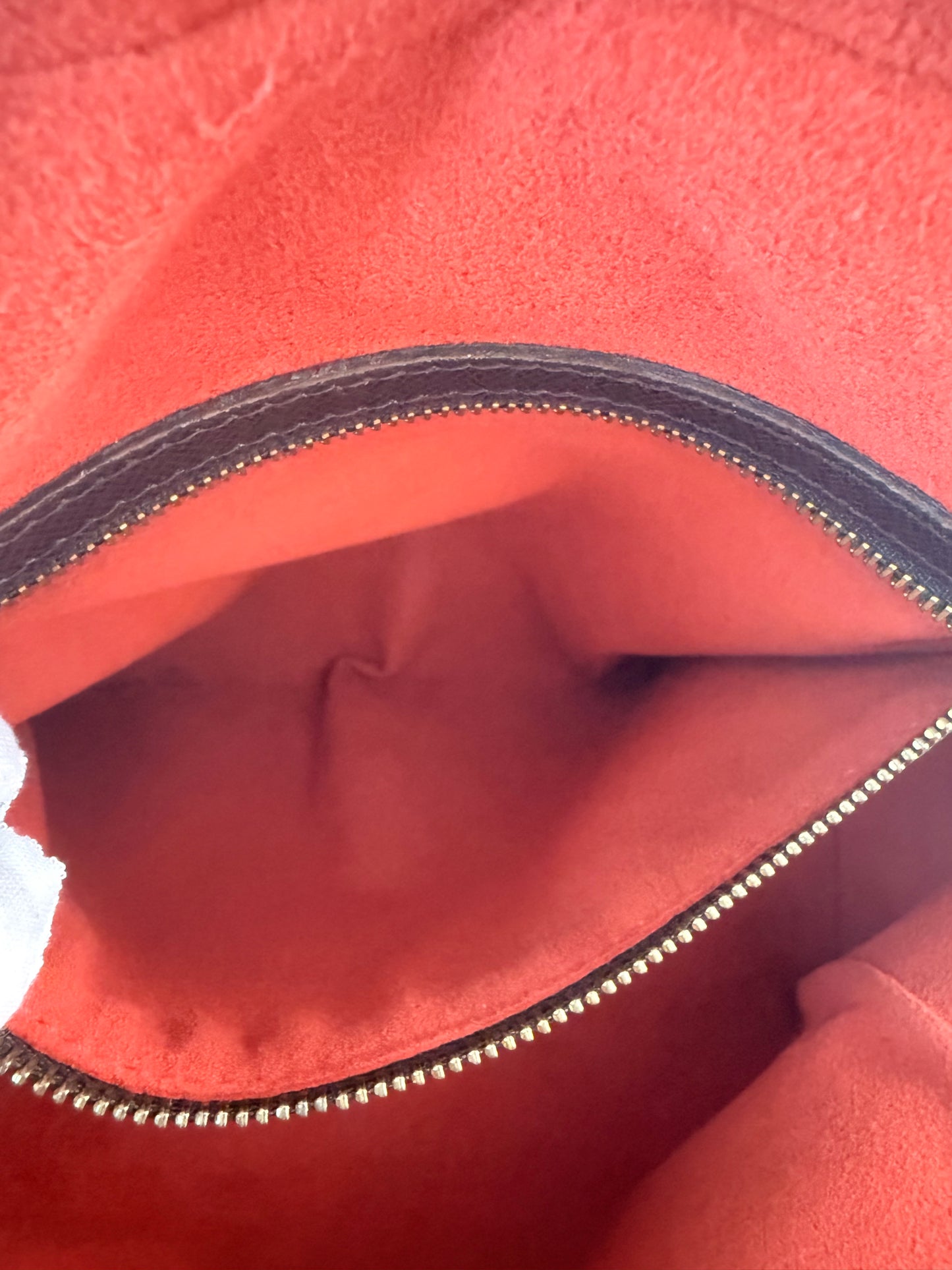 LV Damier Eben Brera Top Handle Bag w/ Gold Hardware