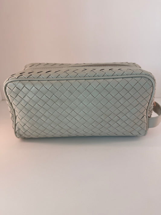 Bottega Veneta Leather DOB Kit/Makeup Bag