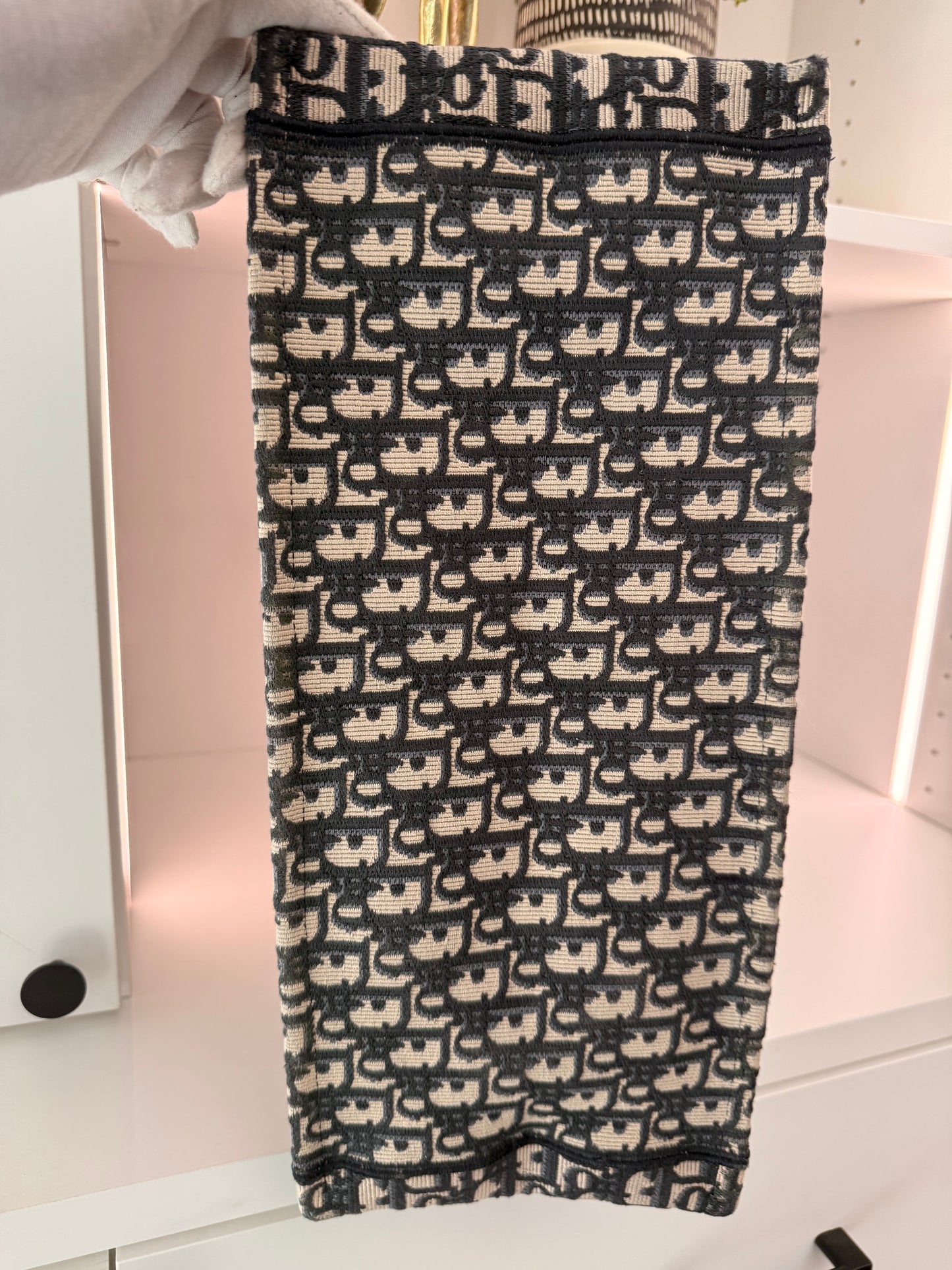 Christian Dior Large Blue Book Bag